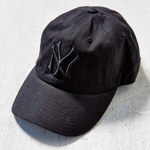 American Needle All Black Yankees Hat