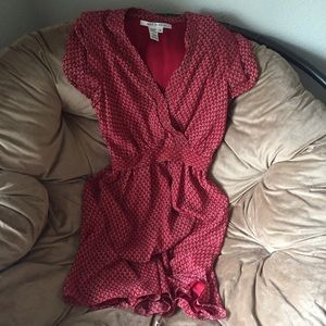 Max Studio Red Casual Dress