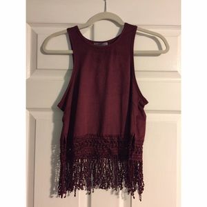 FRINGE TANK TOP