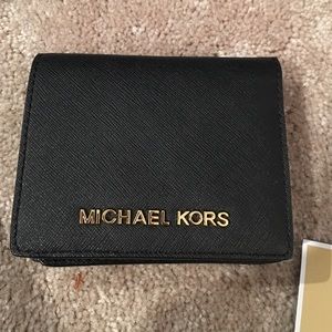 Michael Kors saffiano small wallet