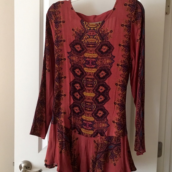 Free People Palsy Tunic Dress w/Pockets.