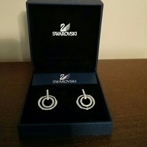 Swarovski Circle Mini Pierced Earrings
