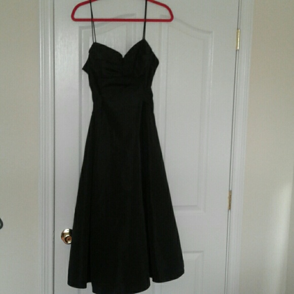 Black formal dress