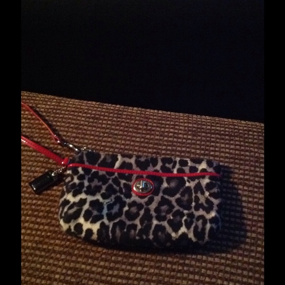 Coach Red Ocelot Leopard Set - Picture 4 of 4