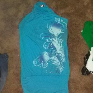 Turtleneck sleeveless dress