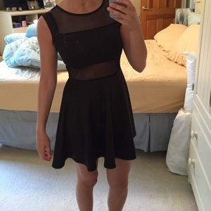 NWOT Black mini dress!