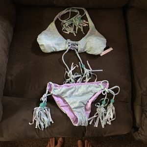 Reversible Victoria secret swimsuit. Never worn.