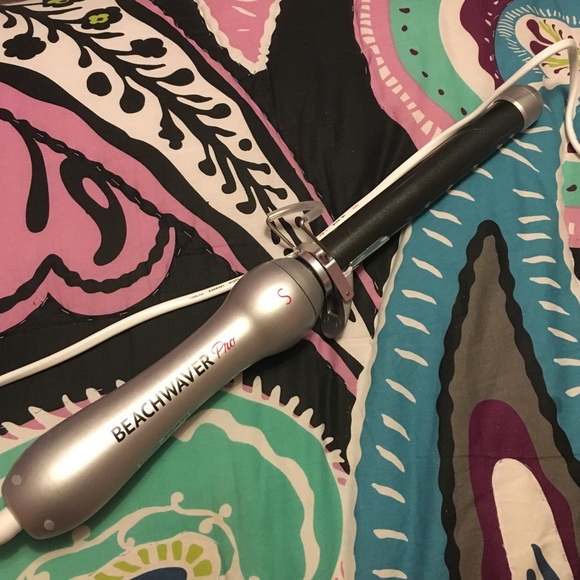 Sarah Potempa Beach waver pro hair curling iron