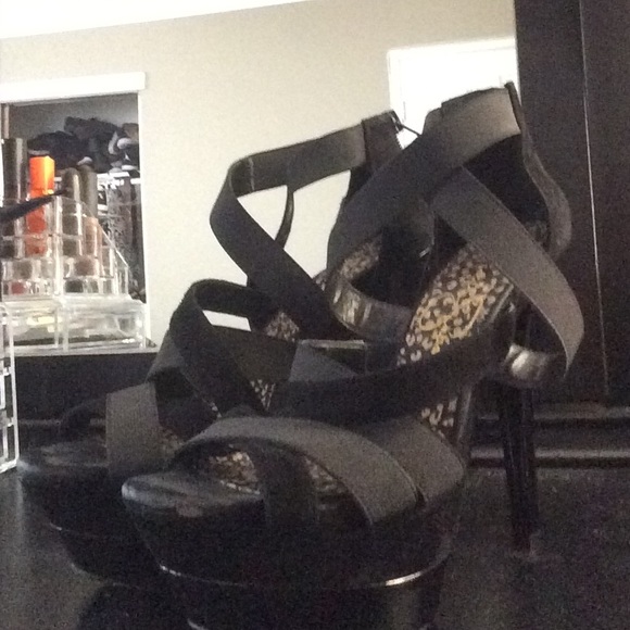 Jessica Simpson strappy heels