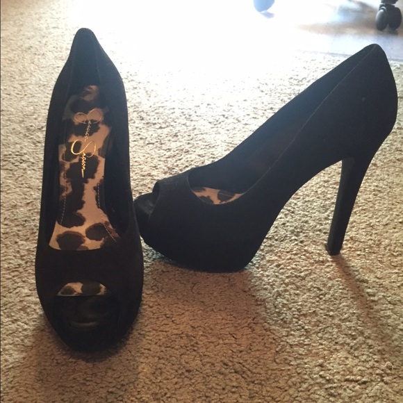 Jessica Simpson Shoes - *Still In Box* Jessica Simpson Suede Heels