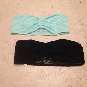 Victoria's Secret pink bandeau tops size M