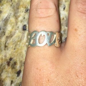 James Avery LOVE ring