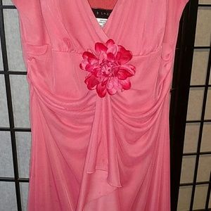 Beautiful coral dress