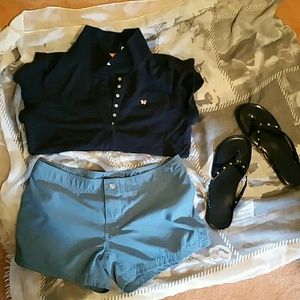 Cute baby blue Board shorts like new.