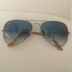Blue gradient AUTHENTIC RayBan aviators
