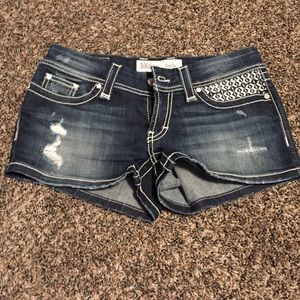 BKE jean shorts