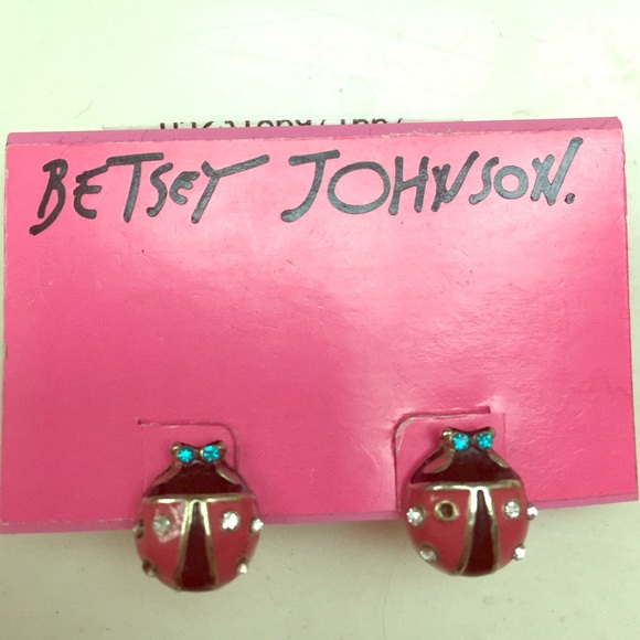 Betsey Johnson Ladybug Earrings 🐞🐞