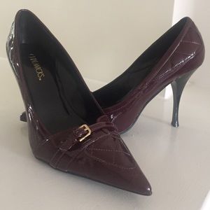 🎉NEW 🎉 Burgundy Patent Pumps