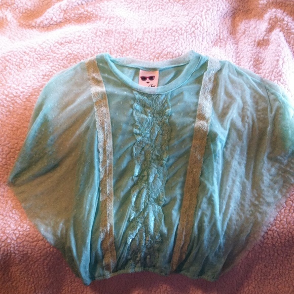 Light blue Lacey dress shirt - Picture 1 of 3