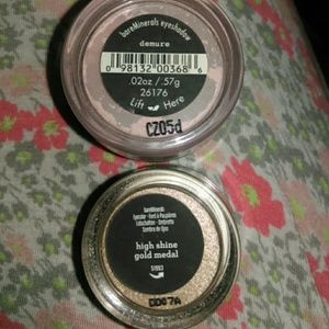 Bareminerals eyeshadow pots never used