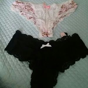2 for 10.00 Victoria Secret lace underwear availab