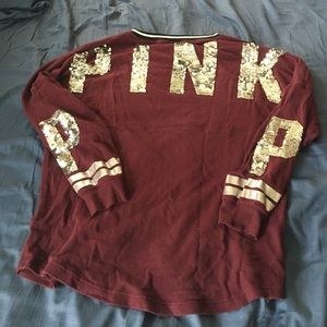 VS PINK Bling crew