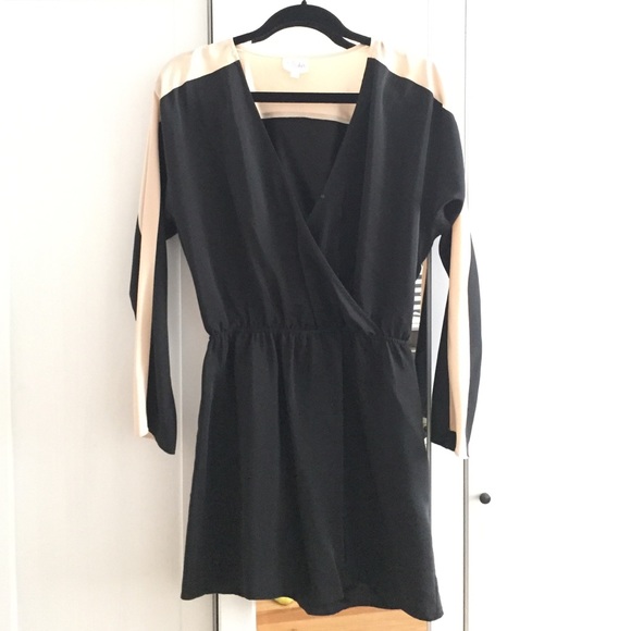 Parker two tone silk Dress! - Picture 1 of 4