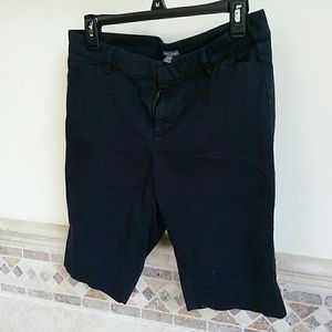 Gap deep navy long stretch shorts
