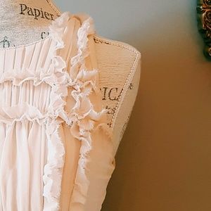 Ark & Co. Pink Ruffle Dress