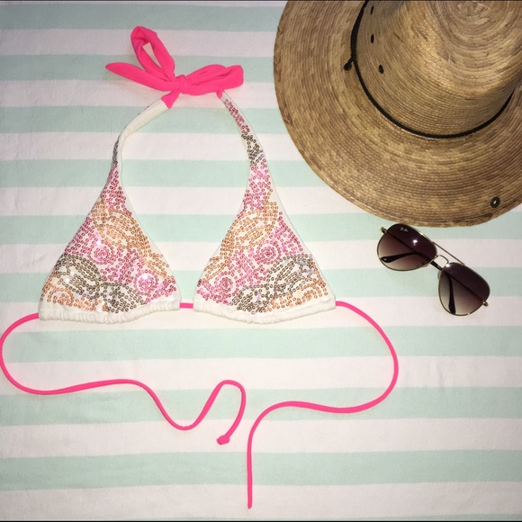 Victoria's Secret Other - Victoria's Secret sequin bikini top
