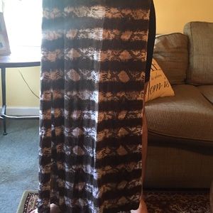 Michael Kors snake print long skirt