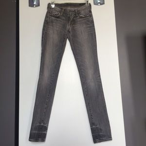 Citizens of Humanity gray stone washed jeans 24