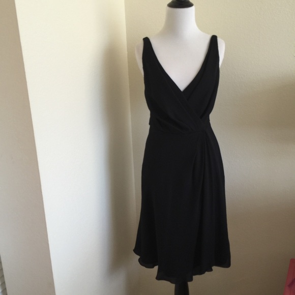 Valentino Black Low Back Dress