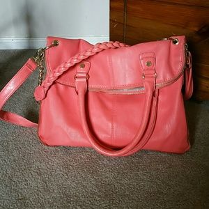 Salmon pink STEVE MADDEN bag