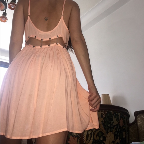 LF Millau orange summer dress