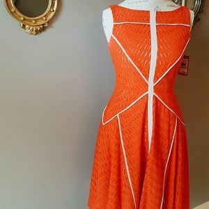 Spicy Orange Vince Camuto Dress