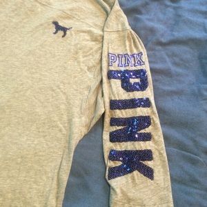 Victoria's Secret Pink 3/4 sleeves tee
