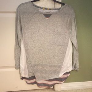 Anthropologie 3/4 sleeve shirt