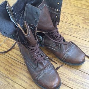 Steve Madden Troopa Combat Boots