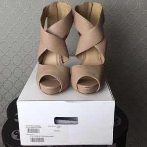 Nude sandals