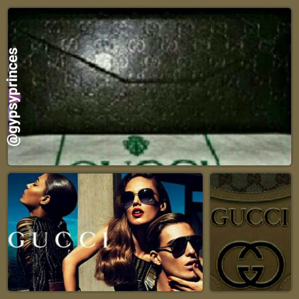 GUCCI Two~Fold Sunglasses Case