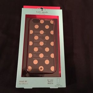 Brand new iPhone 6 Kate spade case