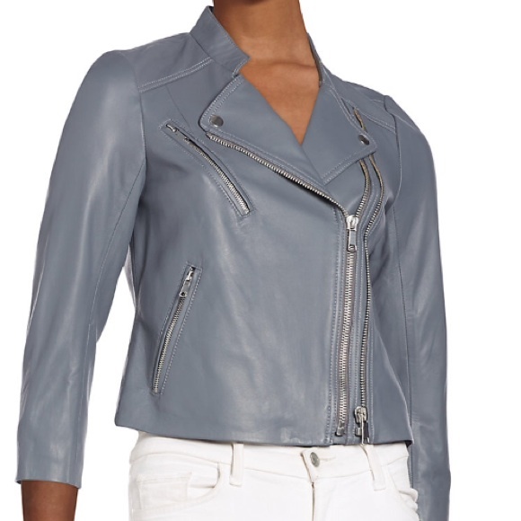 Joie Casella Leather Moto Jacket