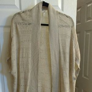 Cape cardigan for layering!