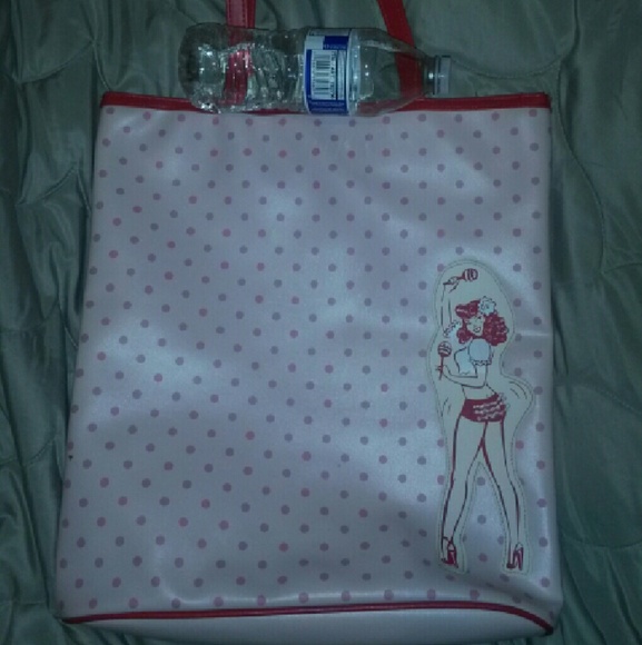 NWOT Fluff Polka Dot Tote bag