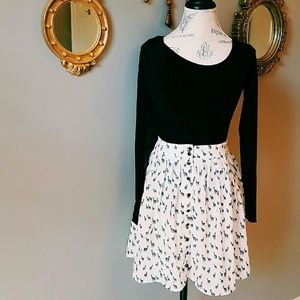 Flowy Erza Llama Skirt