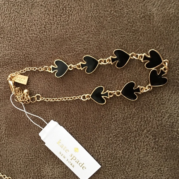 ⚡️sale⚡️Kate spade black set ear bracelet necklace - Picture 2 of 4