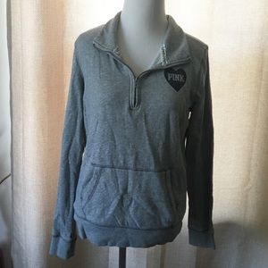 Quarter zip PINK jacket.