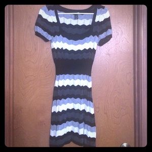 Chevron Sweater Dress