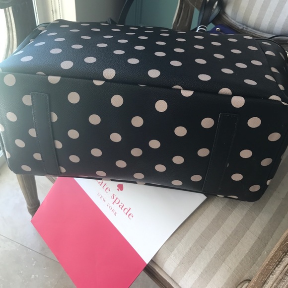 Kate Spade❤Diaper Baby Bag Leather - Picture 3 of 6